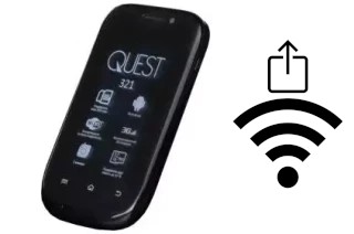 Como gerar um código QR com a senha Wifi em um Qumo QUEST 321