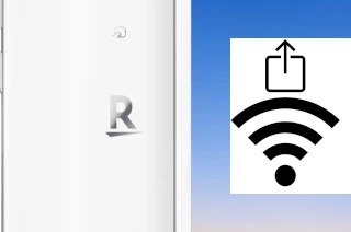 Como gerar um código QR com a senha Wifi em um Rakuten Mini