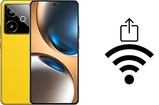 Como gerar um código QR com a senha Wifi em um Realme GT 7T
