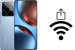 Como gerar um código QR com a senha Wifi em um Realme GT7 (China)