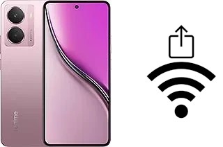 Como gerar um código QR com a senha Wifi em um Realme P3