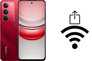 Como gerar um código QR com a senha Wifi em um Realme 14x
