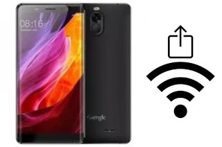 Como gerar um código QR com a senha Wifi em um Samgle MIX 1
