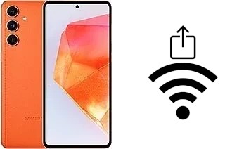 Como gerar um código QR com a senha Wifi em um Samsung Galaxy F55