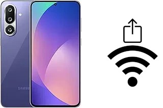 Como gerar um código QR com a senha Wifi em um Samsung Galaxy F56