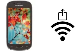 Como gerar um código QR com a senha Wifi em um Samsung Galaxy Light
