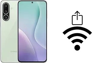 Como gerar um código QR com a senha Wifi em um Samsung Galaxy M56