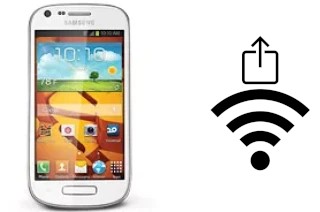 Como gerar um código QR com a senha Wifi em um Samsung Galaxy Prevail 2