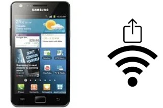 Como gerar um código QR com a senha Wifi em um Samsung Galaxy S II 4G I9100M