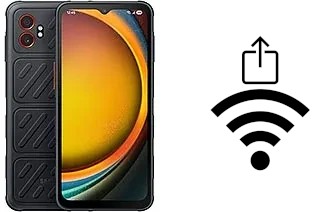 Como gerar um código QR com a senha Wifi em um Samsung Galaxy XCover7 Pro