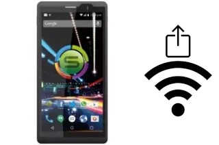Como gerar um código QR com a senha Wifi em um Sendtel C455