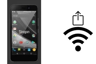 Como gerar um código QR com a senha Wifi em um Siragon SP-5200
