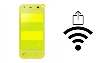Como gerar um código QR com a senha Wifi em um SoftBank Softbank 201K
