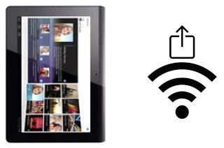 Como gerar um código QR com a senha Wifi em um Sony Tablet S