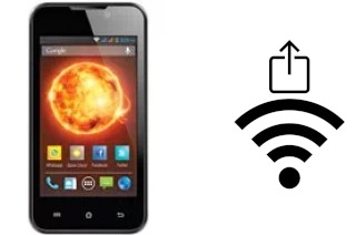 Como gerar um código QR com a senha Wifi em um Spice Mi-437 Stellar Nhance 2