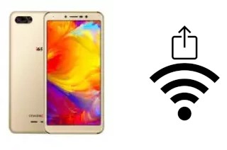 Como gerar um código QR com a senha Wifi em um Symphony i65