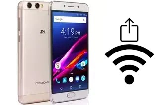 Como gerar um código QR com a senha Wifi em um Symphony Z9