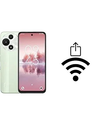 Como gerar um código QR com a senha Wifi em um TCL 60 SE NxtPaper