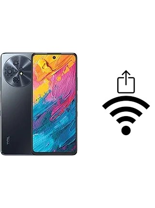 Como gerar um código QR com a senha Wifi em um TCL 60 XE NxtPaper