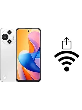 Como gerar um código QR com a senha Wifi em um TCL 60R