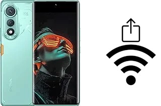 Como gerar um código QR com a senha Wifi em um Tecno Pova Curve