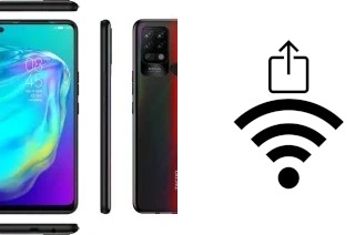 Como gerar um código QR com a senha Wifi em um Tecno Pova LD7
