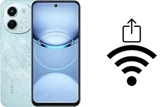 Como gerar um código QR com a senha Wifi em um Tecno Spark 30 5G