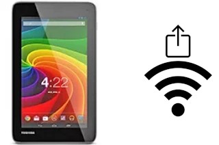 Como gerar um código QR com a senha Wifi em um Toshiba Excite 7c AT7-B8