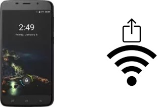 Como gerar um código QR com a senha Wifi em um Uhans A6