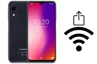 Como gerar um código QR com a senha Wifi em um UMIDIGI One Max