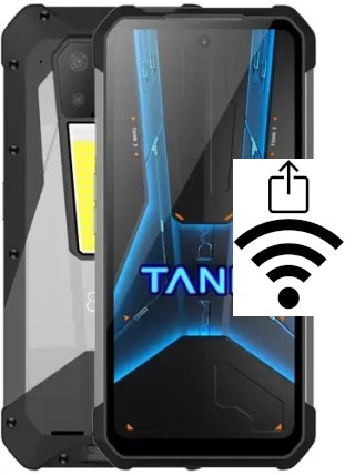 Como gerar um código QR com a senha Wifi em um Unihertz 8849 Tank 3 Pro