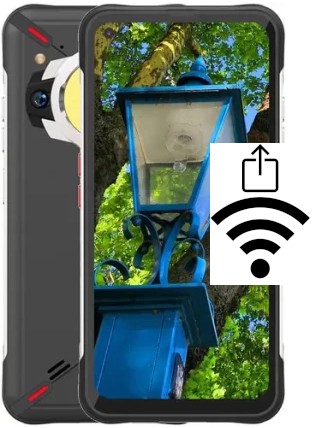 Como gerar um código QR com a senha Wifi em um Unihertz Golden Eye