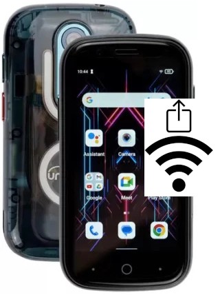 Como gerar um código QR com a senha Wifi em um Unihertz Jelly Star