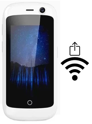 Como gerar um código QR com a senha Wifi em um Unihertz Jelly
