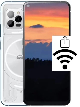 Como gerar um código QR com a senha Wifi em um Unihertz Luna