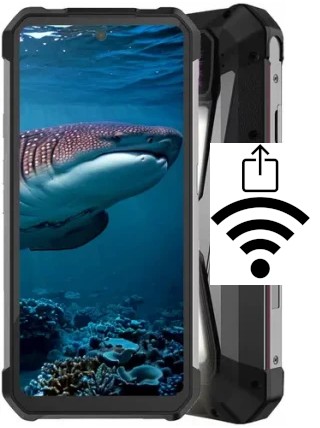 Como gerar um código QR com a senha Wifi em um Unihertz Shark 5G