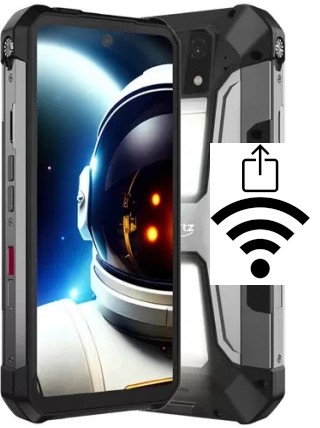 Como gerar um código QR com a senha Wifi em um Unihertz Tank 2 Pro