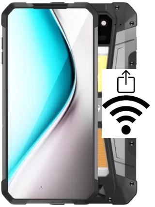 Como gerar um código QR com a senha Wifi em um Unihertz Tank 2