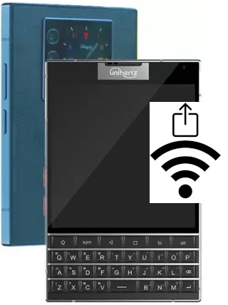 Como gerar um código QR com a senha Wifi em um Unihertz Titan 2