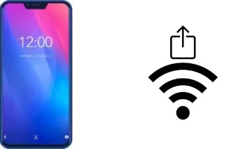 Como gerar um código QR com a senha Wifi em um Vernee M8 Pro