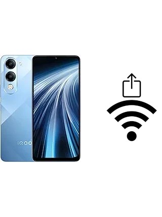 Como gerar um código QR com a senha Wifi em um vivo iQOO Z10 Lite