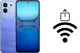 Como gerar um código QR com a senha Wifi em um vivo iQOO Z10x
