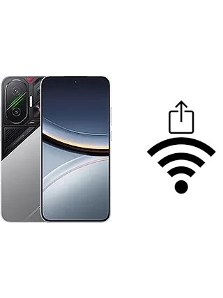 Como gerar um código QR com a senha Wifi em um Xiaomi Poco F7
