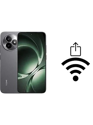 Como gerar um código QR com a senha Wifi em um Xiaomi Redmi K80 Ultra