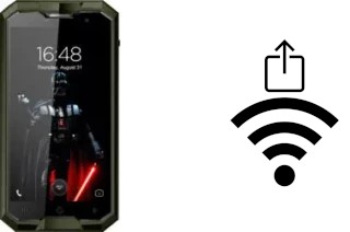 Como gerar um código QR com a senha Wifi em um Zoji Z8