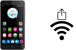 Como gerar um código QR com a senha Wifi em um ZTE Blade A510