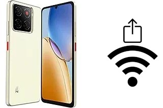 Como gerar um código QR com a senha Wifi em um ZTE Blade A56