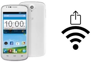 Como gerar um código QR com a senha Wifi em um ZTE Blade Q
