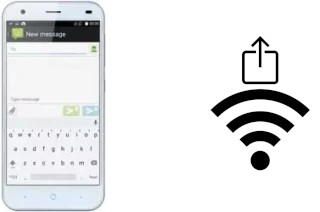 Como gerar um código QR com a senha Wifi em um ZTE Blade S6 Lux