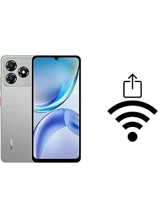 Como gerar um código QR com a senha Wifi em um ZTE Blade A36